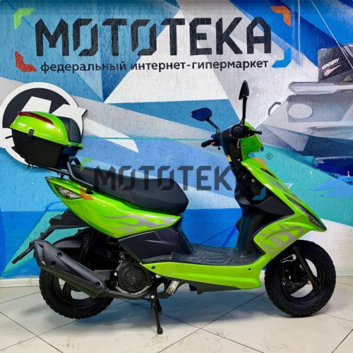 Скутер Мотомир SLASH зелёный фото 8