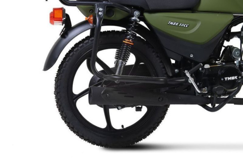 Мопед TMBK ALPHA 50 (110) Army Green фото 7