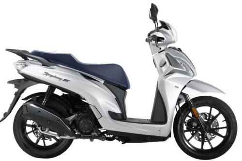 Скутер SYM (Сим) Symphony ST 200 белый с ПТС фото 10