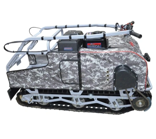 Мотобуксировщик - мотособака KOiRA (Койра) Богатырь 15. ДВС 15 л/с с ручным стартером фото 3