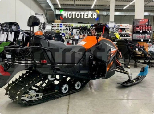 Снегоход Мотомир COMPASS 200 оранжевый (машинокомплект) фото 6