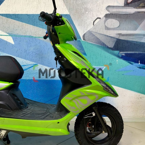 Скутер Мотомир SLASH зелёный фото 4
