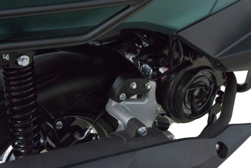 Скутер MotoLand (Мотолэнд) TANK 150 зелёный с ПТС фото 8