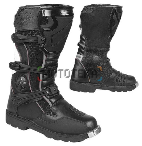 Мотоботы HIZER (Хайзер) AT - 6090 black (р. 39)