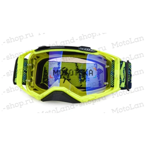 Очки мотокросс SCOTT №5 yellow/black