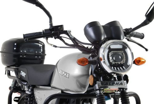 Мопед TMBK ALPHA 50 (110) Grey фото 5