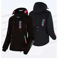 Куртка для снегохода (женская) FXR EVO FX №4 black (текстиль) (M)