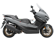 Скутер ZONTES (Зонтес) ZT368 - K (ZT1P79MP EFI) 15/14 (2025 г.) серый с ПТС