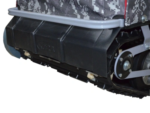 Мотобуксировщик - мотособака KOiRA (Койра) Богатырь 14 R. ДВС 14 л/с (USA) ручной стартер. Реверс редуктор фото 4