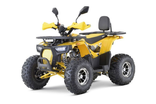 Квадроцикл подростковый FXMOTO (ФХМото) PIKE 150 жёлтый (машинокомплект) фото 3