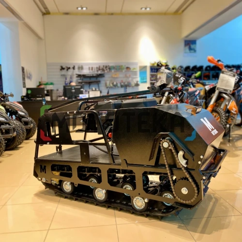 Мотобуксировщик Мужик LUXE М600 1450. 17 л.с.. катковая фото 16