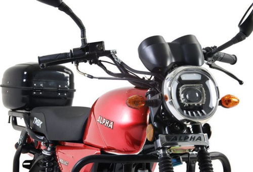 Мопед TMBK ALPHA 50 (110) Red фото 5