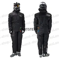 Комбинезон для снегохода GTX №4 black (текстиль) (L)