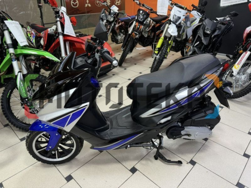 Скутер Мотомир ARC 49 (150) серый/синий фото 10