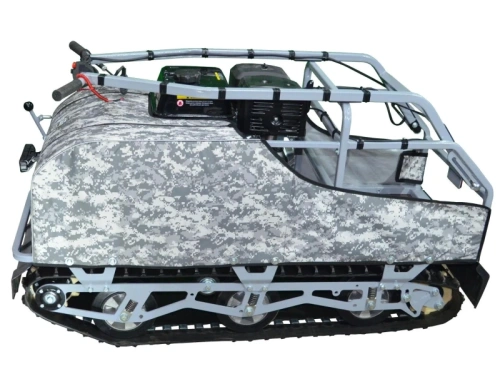 Мотобуксировщик - мотособака KOiRA (Койра) Богатырь 15 R. ДВС 15 л/с. с ручным стартером. Реверс-редуктор. фото 5