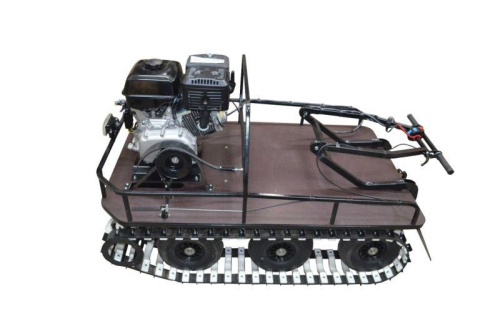 Мотобуксировщик вездеход KOiRA (Койра) TR 13 с понижающим редуктором (для болот). с ручным стартером фото 6