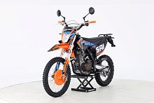 Мотоцикл кроссовый / эндуро Regulmoto (Регулмото) SAI 200 чёрный/оранжевый с ПТС