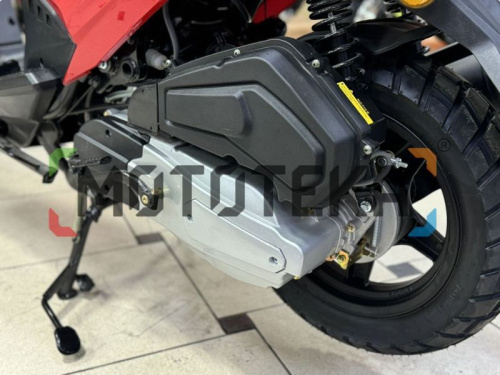 Скутер Мотомир Wizard LED 49.5 (150) красный фото 2