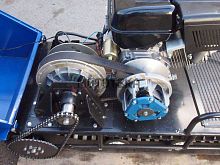 Мотобуксировщик без лыжного модуля 15 л.с., Лидер-1К-2Т-15АП (КОРОТКИЙ)