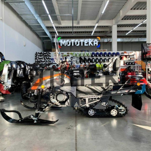 Снегоход MotoLand (Мотолэнд) SnowFox S 200 оранжевый (машинокомплект) фото 13