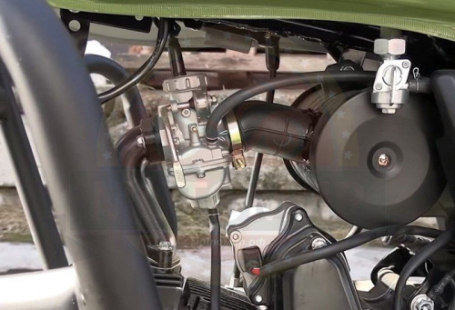 Мопед Мотомир CROSSTRACK (исполнение типа Лесник) зелёный фото 16