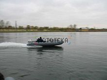 Лодка ПВХ ФЛАГМАН 420 IGLA НДНД серый