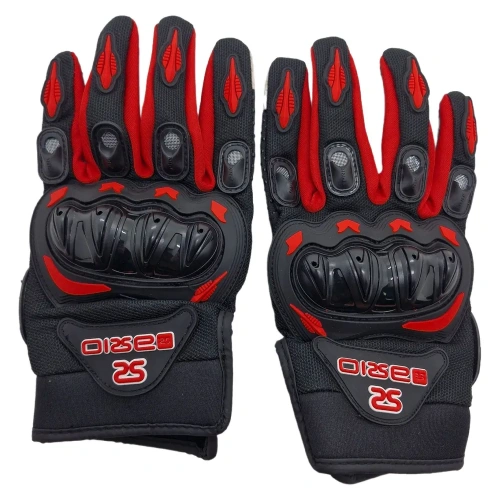 Мотоперчатки AXIO (Аксио) AX - 03 красный М фото 2