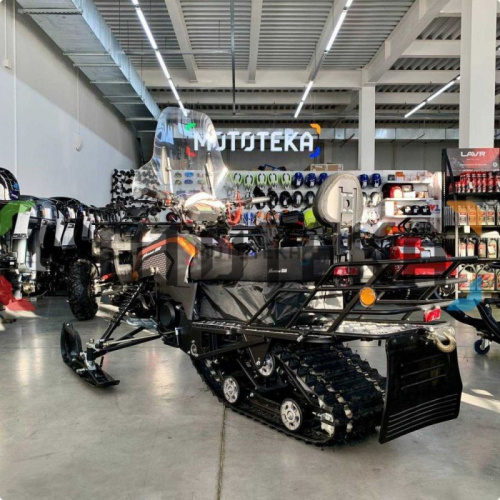Снегоход MotoLand (Мотолэнд) SnowFox S 200 оранжевый (машинокомплект) фото 12