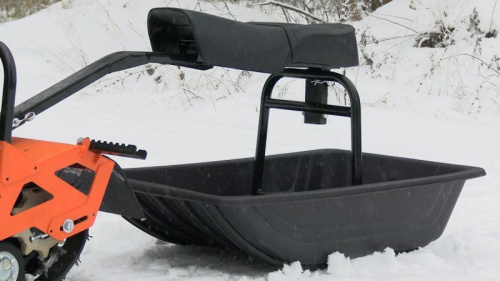 Мотобуксировщик Лидер компактный Белка 8 л.с. фото 6