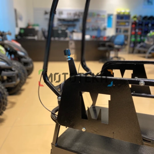 Мотобуксировщик Мужик LUXE М500 1450. 9 л.с.. катковая фото 17