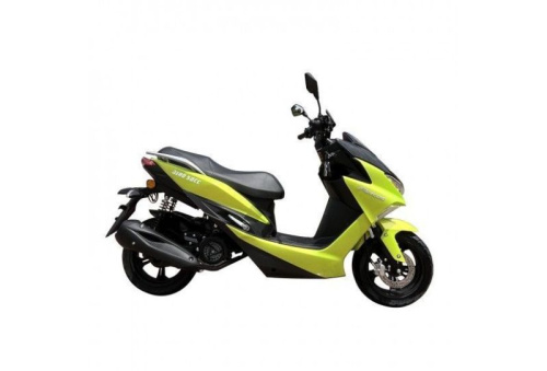 Скутер TMBK AERO 50 (150) Lime фото 2