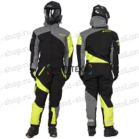 Комбинезон для снегохода KLIM RAILSLIDE (-5 С) №9 black-yellow (текстиль) (XXL)