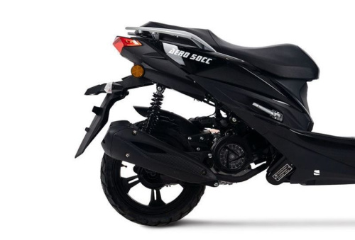 Скутер TMBK AERO 50 (150) Black фото 5