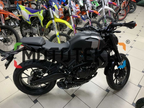 Мотоцикл дорожный Мотомир HIRO чёрный с ПТС фото 14