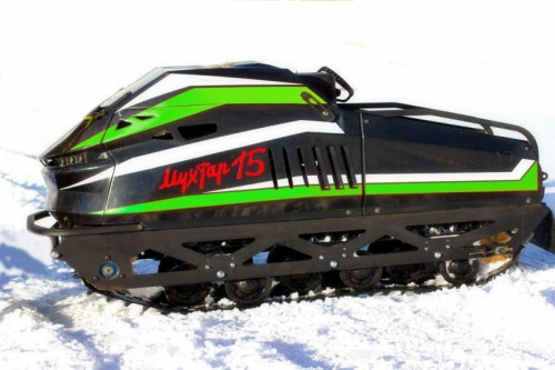 Мотобуксировщик IRBIS (Ирбис) Мухтар 15 с реверсом и лыжным модулем фото 9