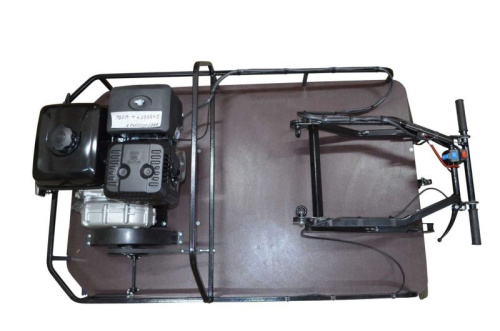 Мотобуксировщик вездеход KOiRA (Койра) TR 13 с понижающим редуктором (для болот). с ручным стартером фото 9