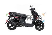 Скутер SYM (Сим) CROX 125 чёрный/матовый тёмно-серый с ПТС