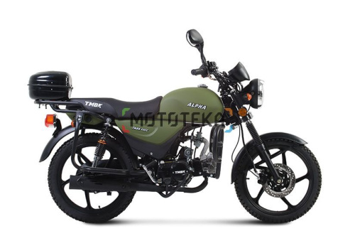 Мопед TMBK ALPHA 50 (110) Army Green
