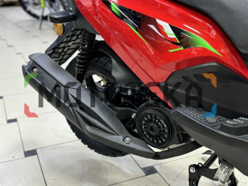 Скутер Мотомир Wizard LED 49.5 (150) красный фото 10