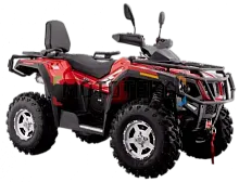 Квадроцикл HISUN (Хайсан) TACTIC HS 750 Limited красный с ПСМ