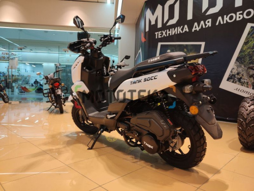 Скутер TMBK TANK 50 (150) White фото 12