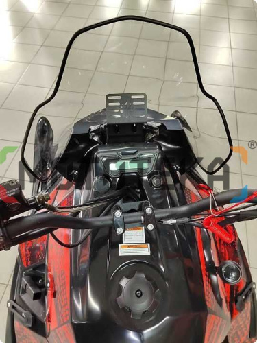 Снегоход IRBIS (Ирбис) SF 200 L Long чёрный/красный с ПСМ фото 18