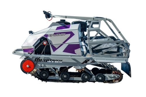 Мотобуксировщик Спутник Пилигрим стандарт 15 л.с.. катковая фото 2