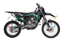 Мотоцикл кроссовый / эндуро BSE (БСЕ) RTC-300R Black Ocean 21/18 3 (ЧЕРНЫЙ ПЛАСТИК, ЧЕРНАЯ РАМА)