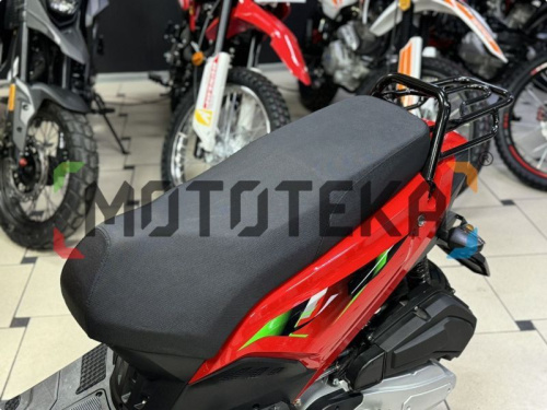 Скутер Мотомир Wizard LED 49.5 (150) красный фото 3