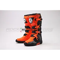 Мотоботы кроссовые SCOYCO (Скойко) MBM009, оранжевый/чёрный, 39