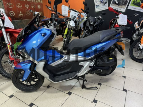 Скутер Мотомир TRACER ADV 50cc (125) синий фото 15