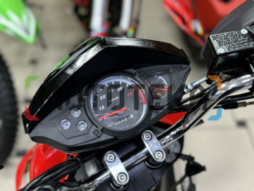 Скутер Мотомир Wizard LED 49.5 (150) красный фото 5