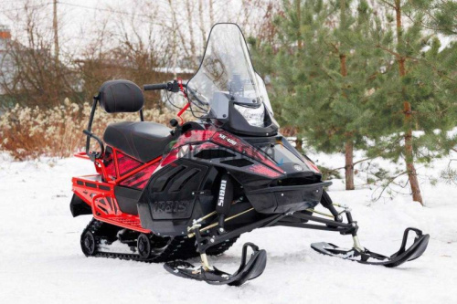 Снегоход IRBIS (Ирбис) TUNGUS (Тунгус) 400 2024 чёрный/красный с ПСМ фото 3