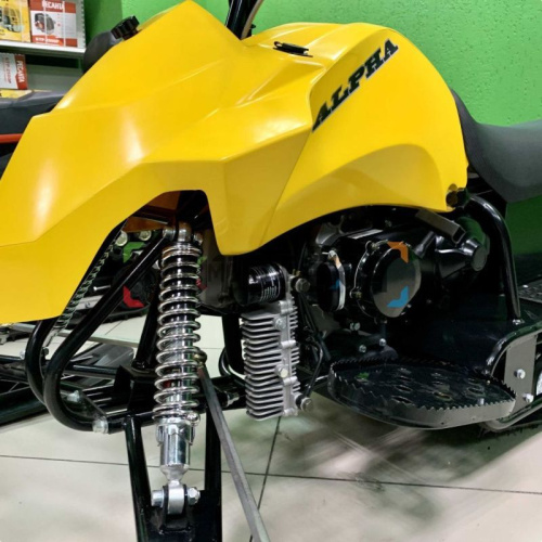 Снегоход Лидер Альфа 2 150 желтый (машинокомплект) фото 6